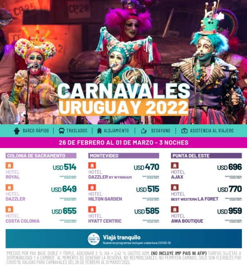 Uruguay Carnavales 2022