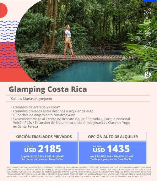 Glamping Costa Rica 2022