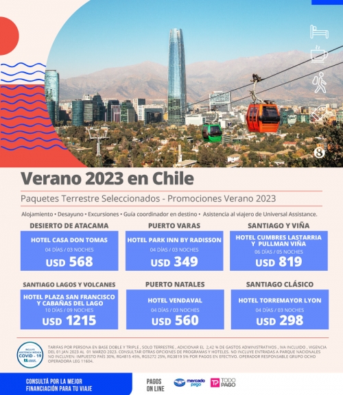 Chile Ofertas Verano 2023