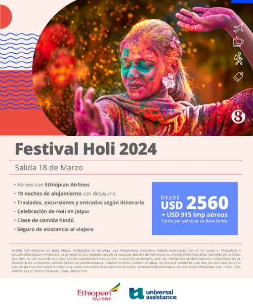 Festival Holi India 2024