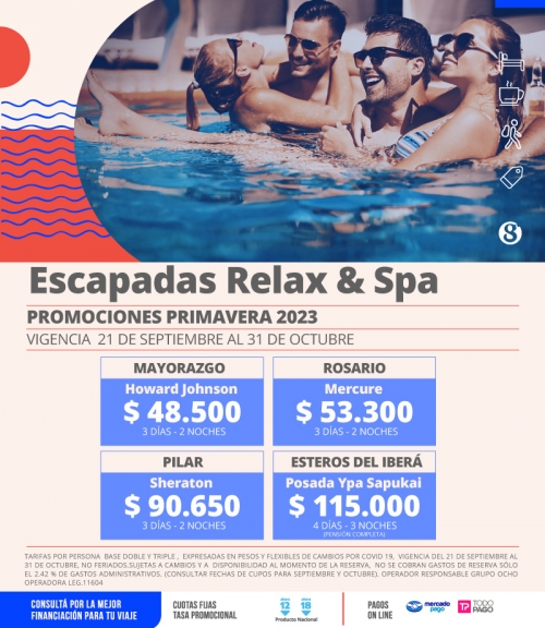 Escapadas Relax & Spa Promociones Primavera