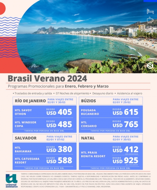 Brasil Verano 2024 Programas Promocionales